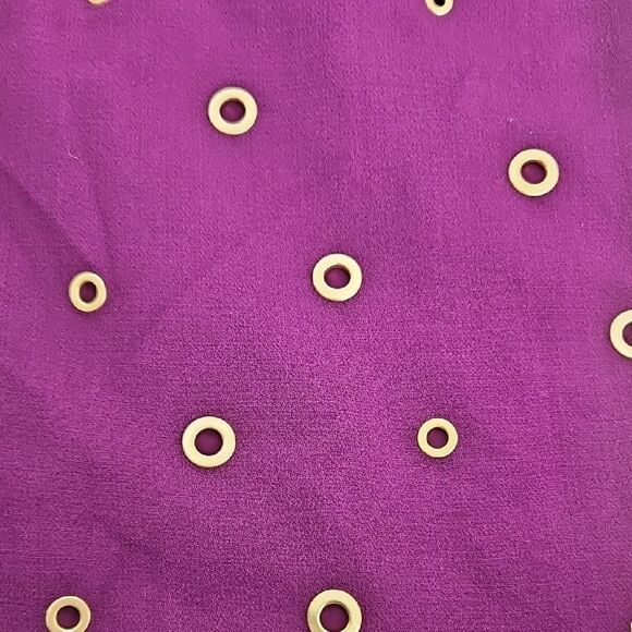 Escada Purple Embellished Pencil Skirt Knee-Length - Picture 5 of 16